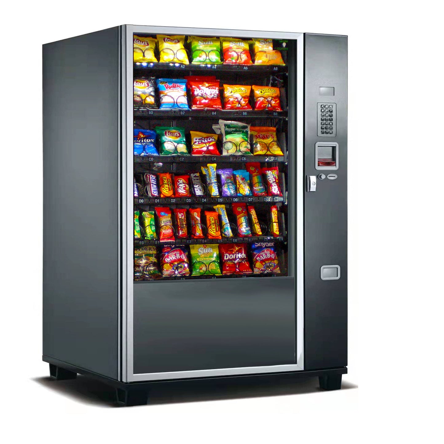 Blue-1004S-GR-TCR-Snacks Vending Machine