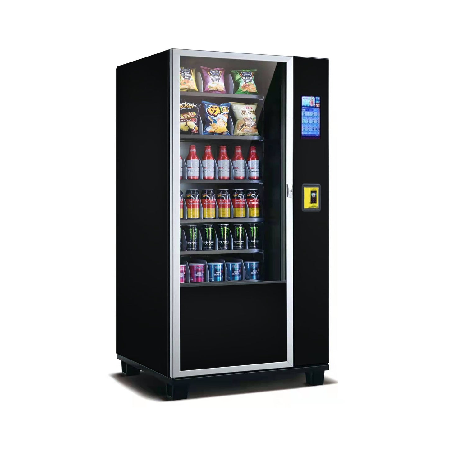Blue-1003C-BK-TCR-Combo Vending Machine