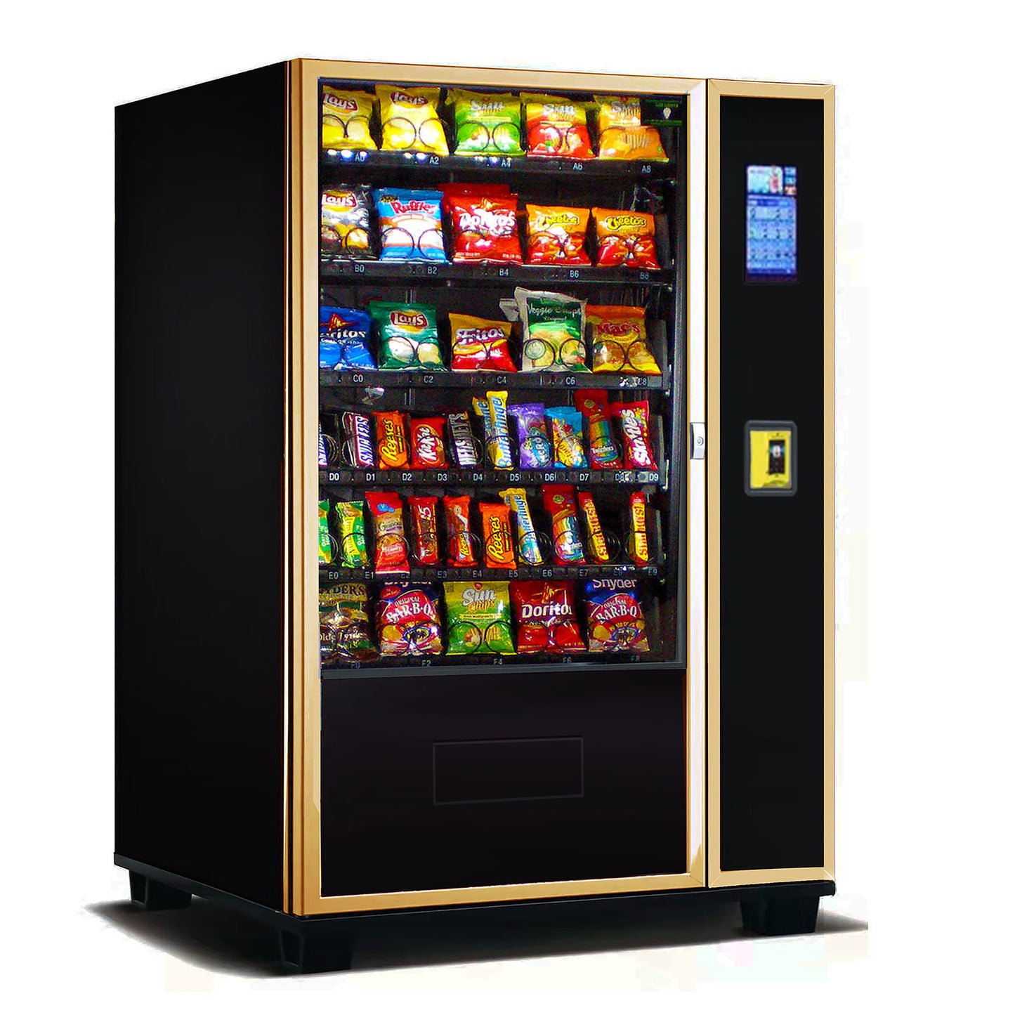 Blue-1004S-GD-TCR-Snacks Vending Machine