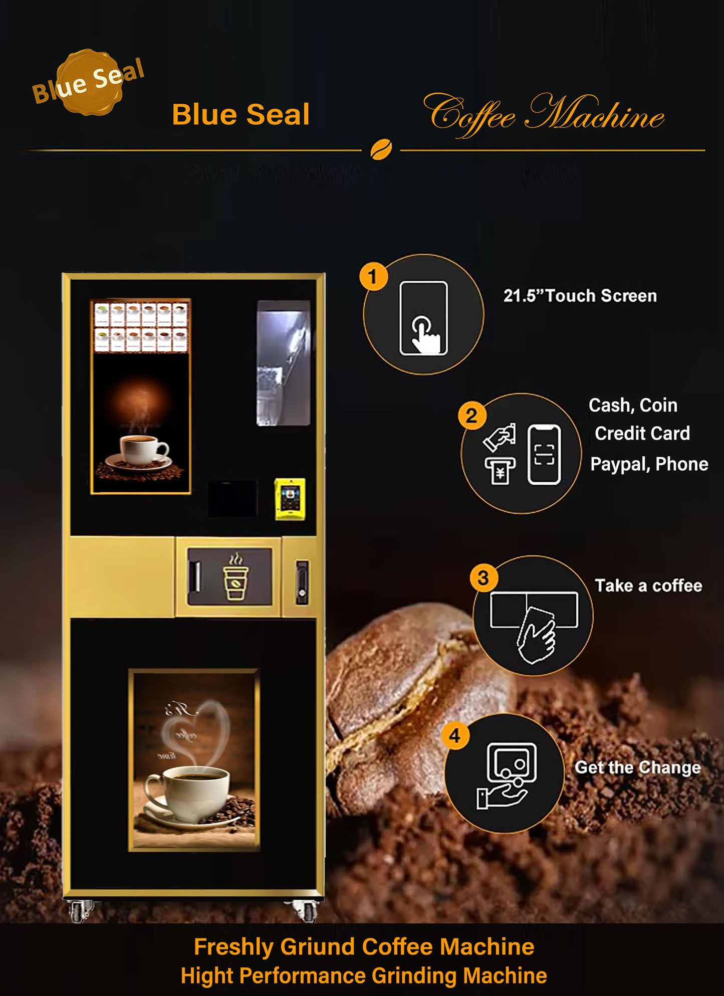 Blue-coffee 101-black