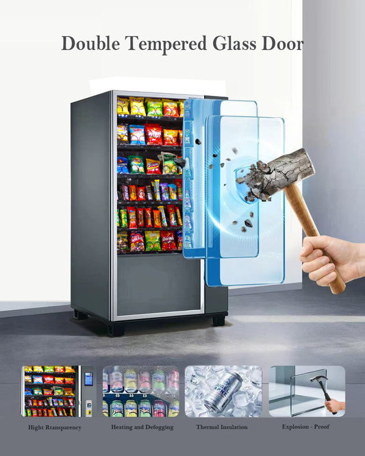 Blue-1003C-GR-TNH-Combo Vending Machine